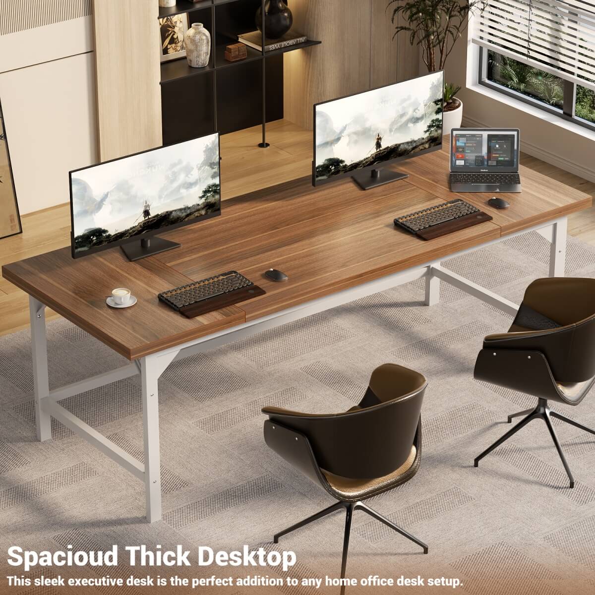70.8 x 31.5 Inch Extra Long Executive Computer Desk