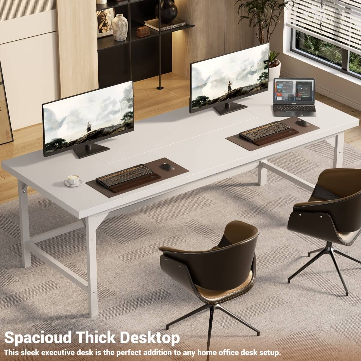 70.8 x 31.5 Inch Extra Long Executive Computer Desk