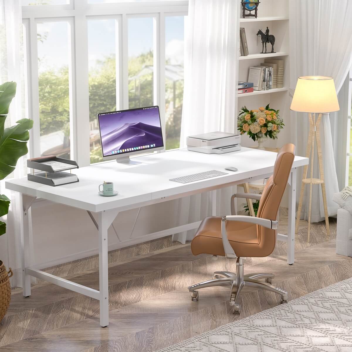 70.8 x 31.5 Inch Extra Long Executive Computer Desk