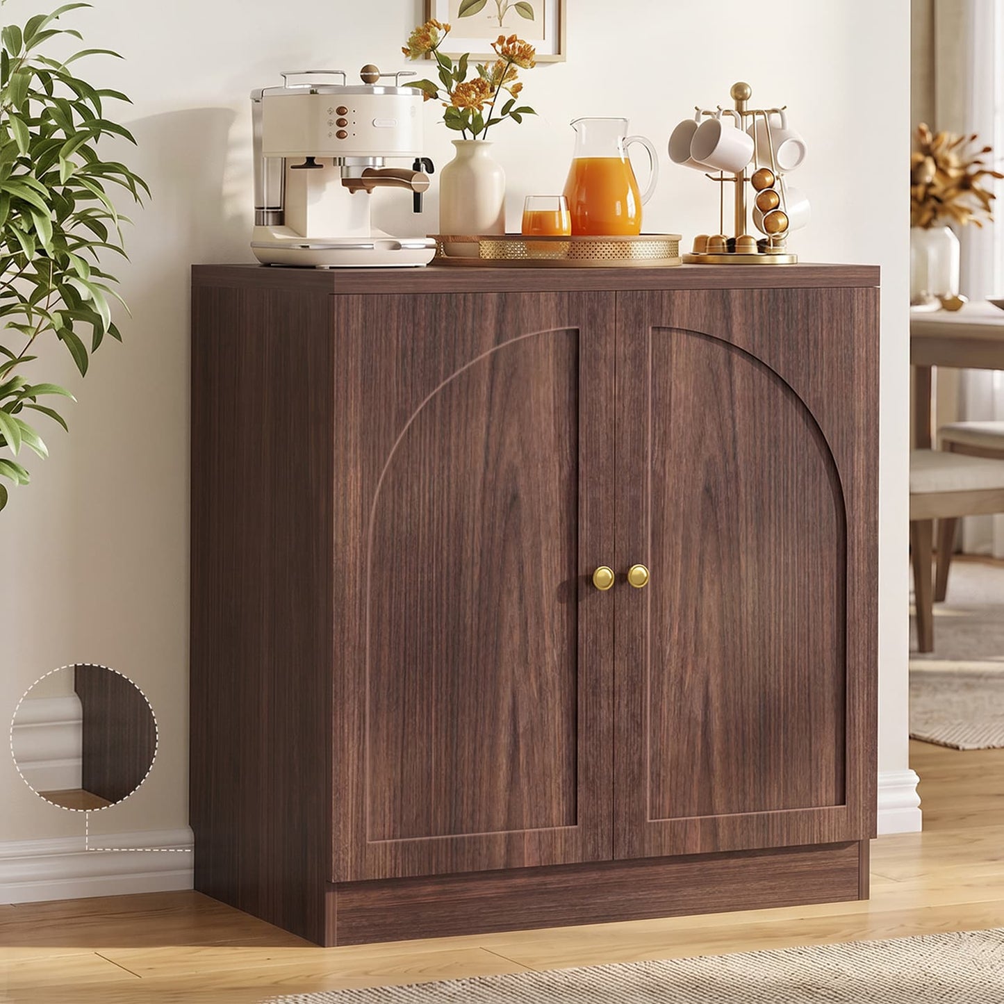 31.5" Sideboard Buffet Cabinet with Soft Close Doors