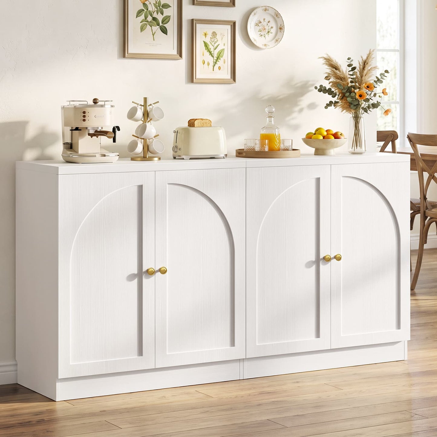 31.5" Sideboard Buffet Cabinet with Soft Close Doors