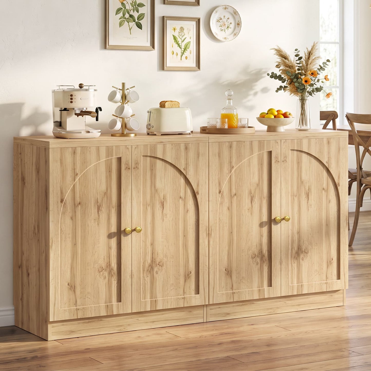 31.5" Sideboard Buffet Cabinet with Soft Close Doors