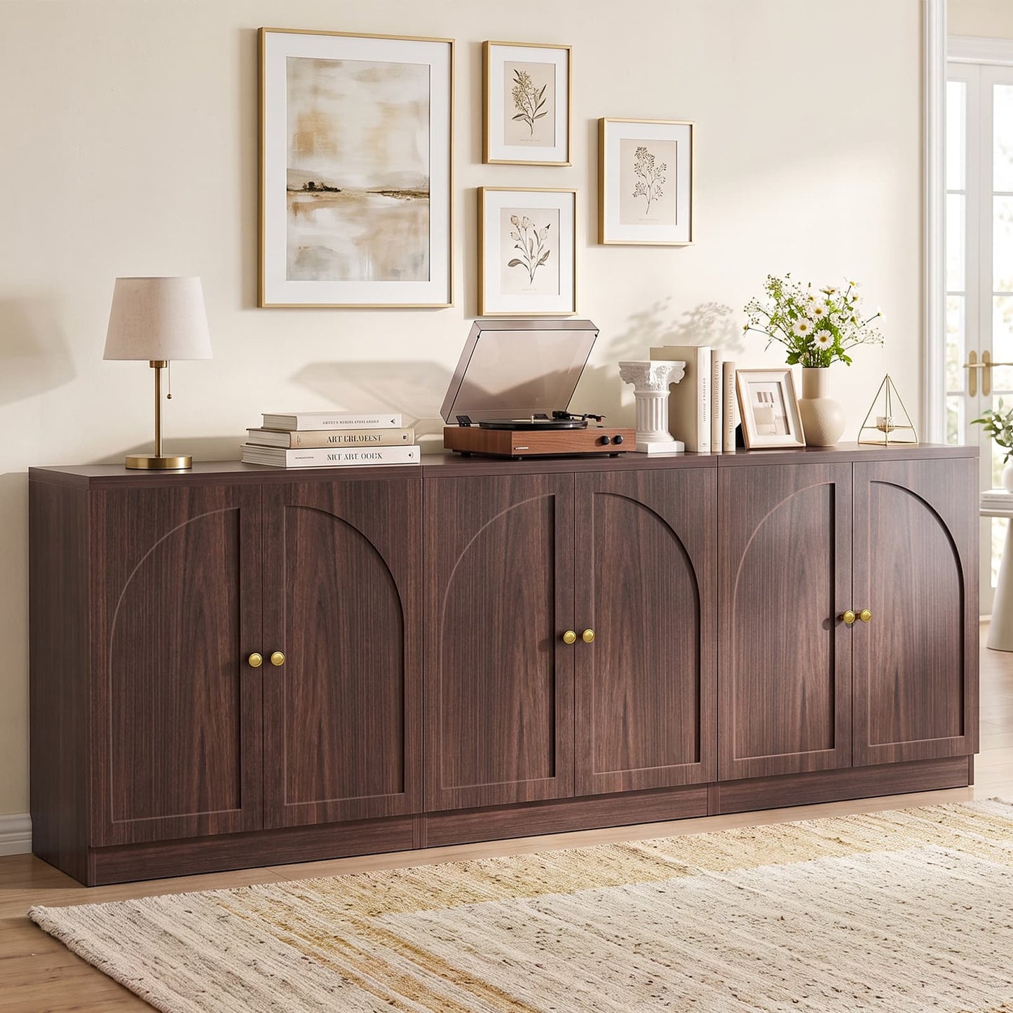 31.5" Sideboard Buffet Cabinet with Soft Close Doors