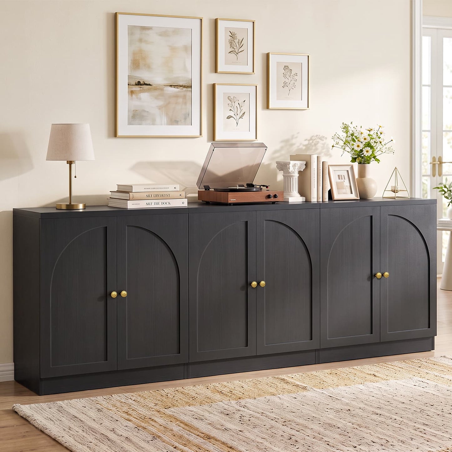 31.5" Sideboard Buffet Cabinet with Soft Close Doors