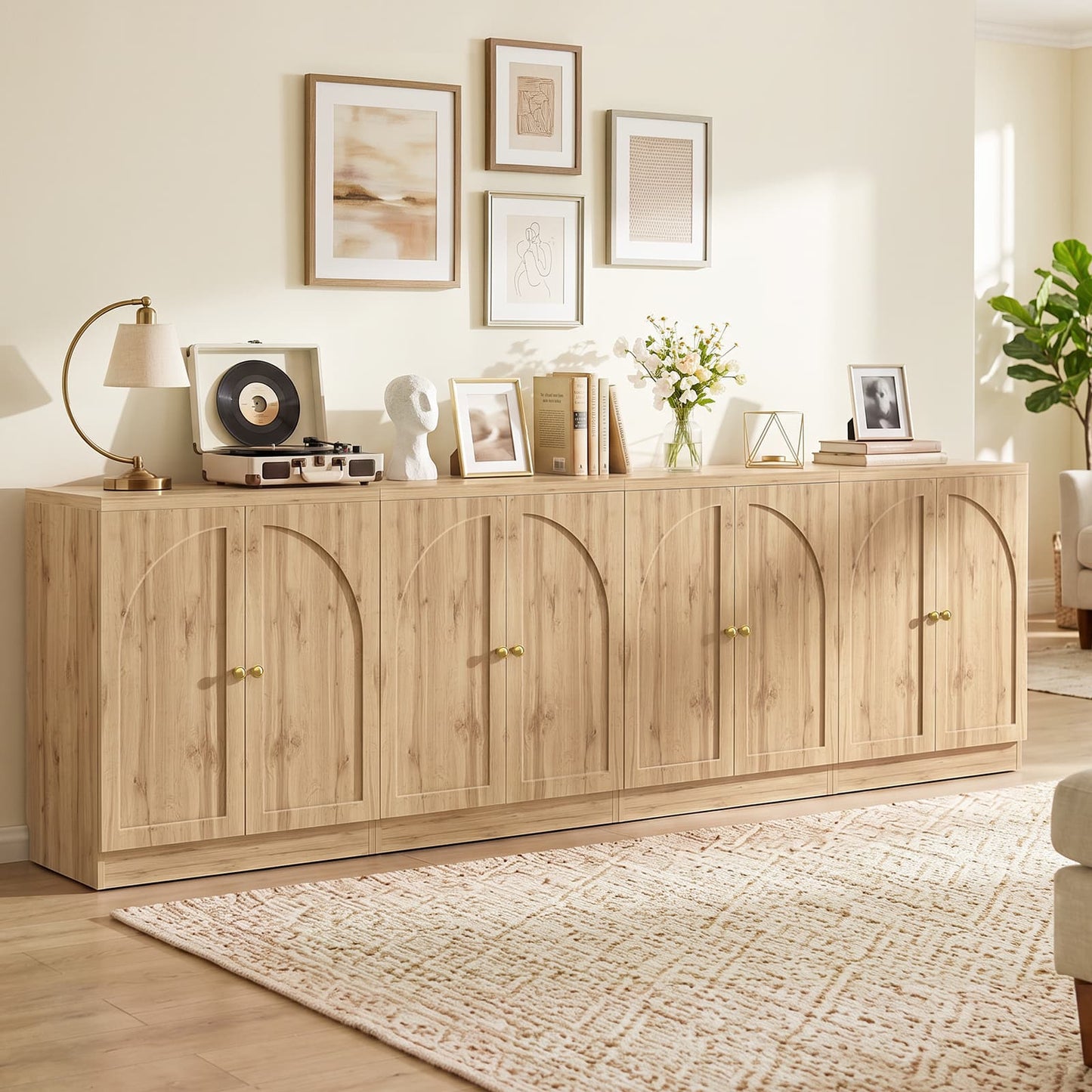 31.5" Sideboard Buffet Cabinet with Soft Close Doors