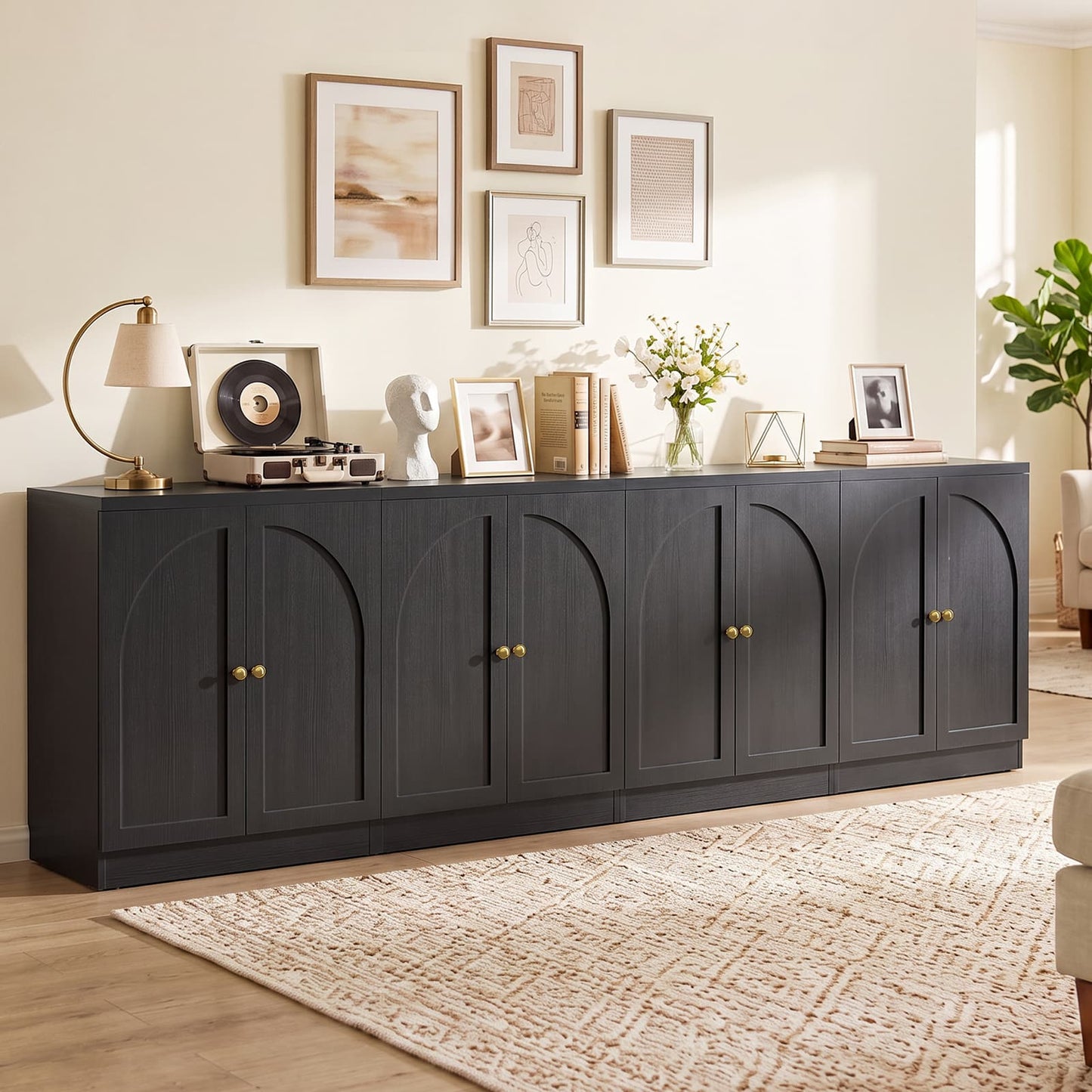 31.5" Sideboard Buffet Cabinet with Soft Close Doors