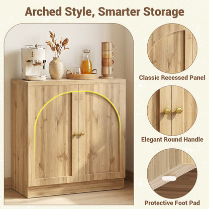 31.5" Sideboard Buffet Cabinet with Soft Close Doors