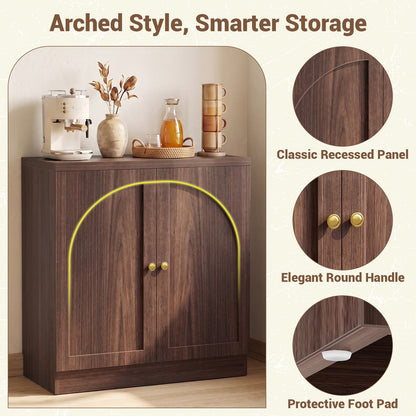 31.5" Sideboard Buffet Cabinet with Soft Close Doors