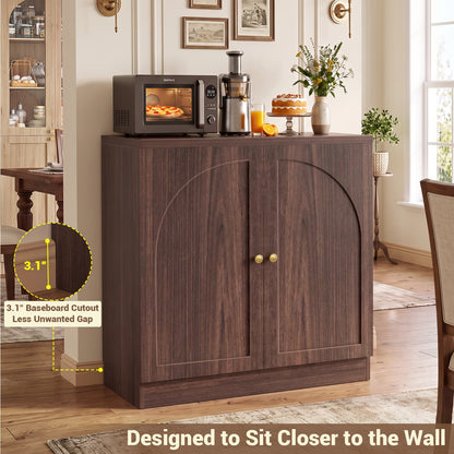 31.5" Sideboard Buffet Cabinet with Soft Close Doors