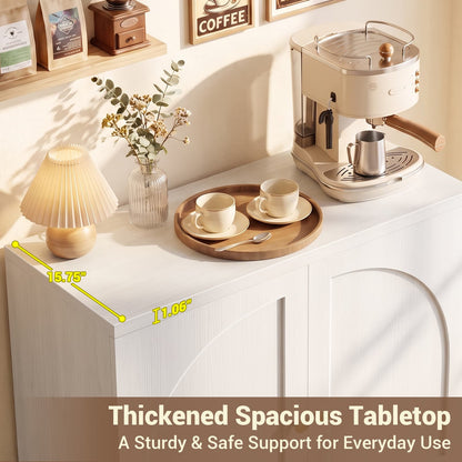 31.5" Sideboard Buffet Cabinet with Soft Close Doors