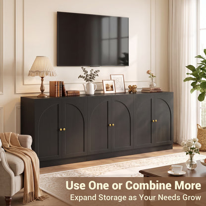 31.5" Sideboard Buffet Cabinet with Soft Close Doors