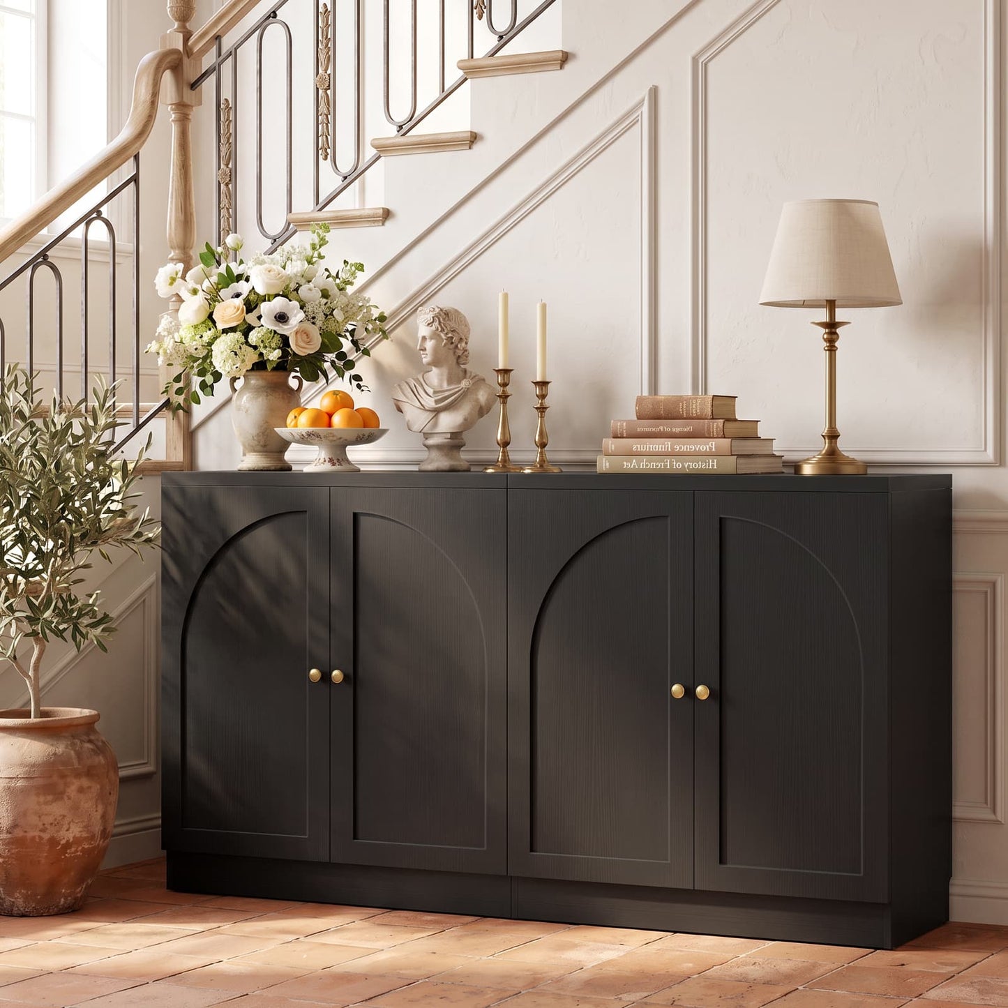 31.5" Sideboard Buffet Cabinet with Soft Close Doors