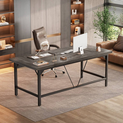 70.8 x 31.5 Inch Extra Long Executive Computer Desk