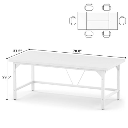70.8 x 31.5 Inch Extra Long Executive Computer Desk