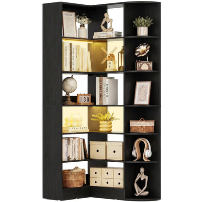 Corner Shelf with 2 Motion Sensor Lights