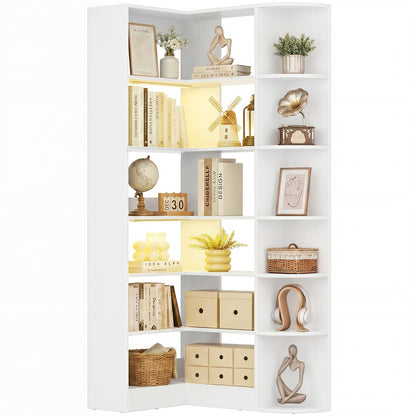 Corner Shelf with 2 Motion Sensor Lights